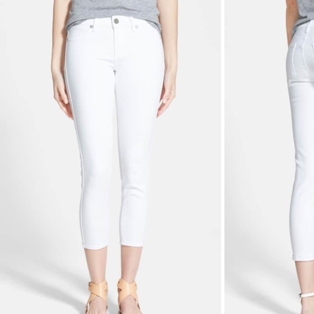 PAIGE - optic white 'verdugo' - size 27